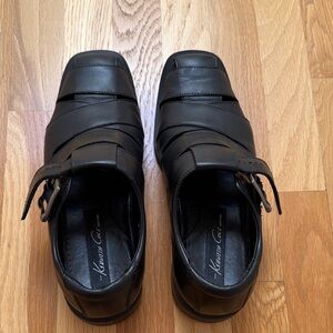 Kenneth Cole Black Leather Loafers